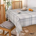 رومیزی برق لامع طرح مدیترانه - Image 4