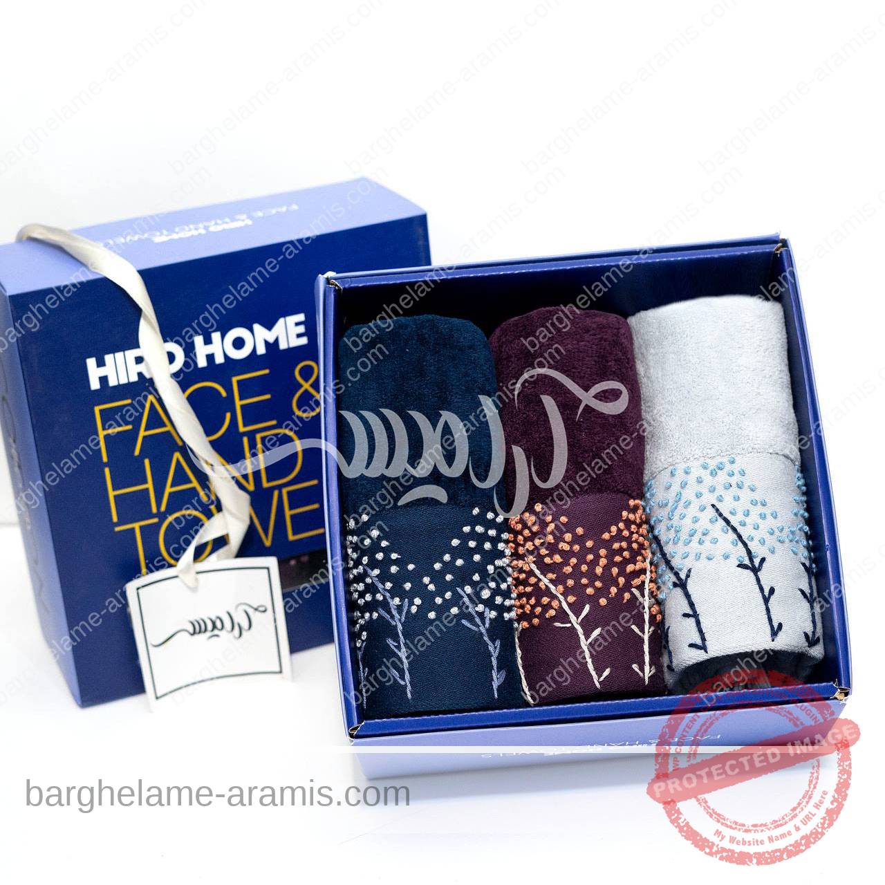 حوله-دستی-هیرو-هوم-شاخص حوله دستی هیرو - هندمید - Image 1